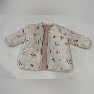 H&M Floral Quilted Jacket